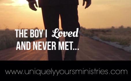 The boy I loved and never met....